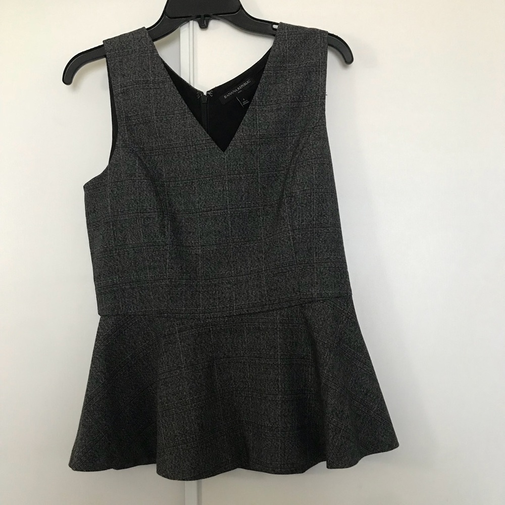 Banana Republic Plaid Blouse